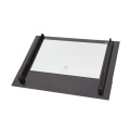 Oven outer Door - 5617077093 Front Glass black silk Screened [Electrolux Aeg]